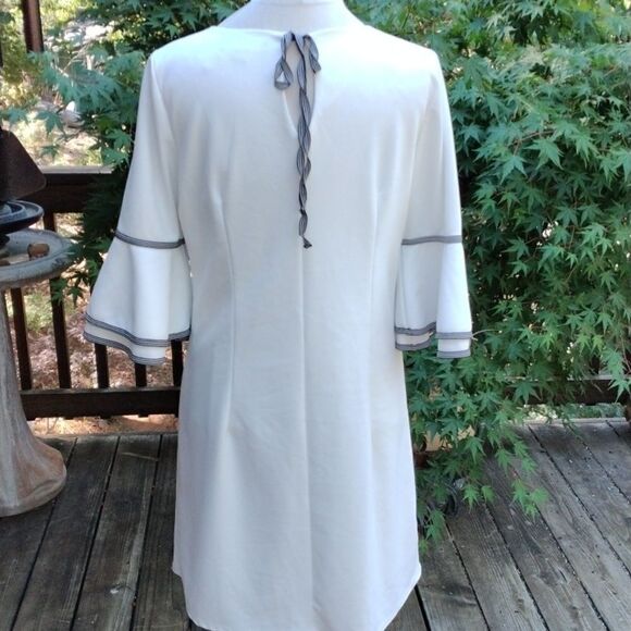 Sharagano White Dress - Picture 6 of 11